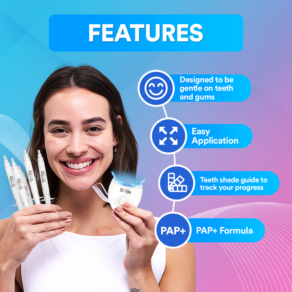 Advanced Teeth Whitening Kit PAP+