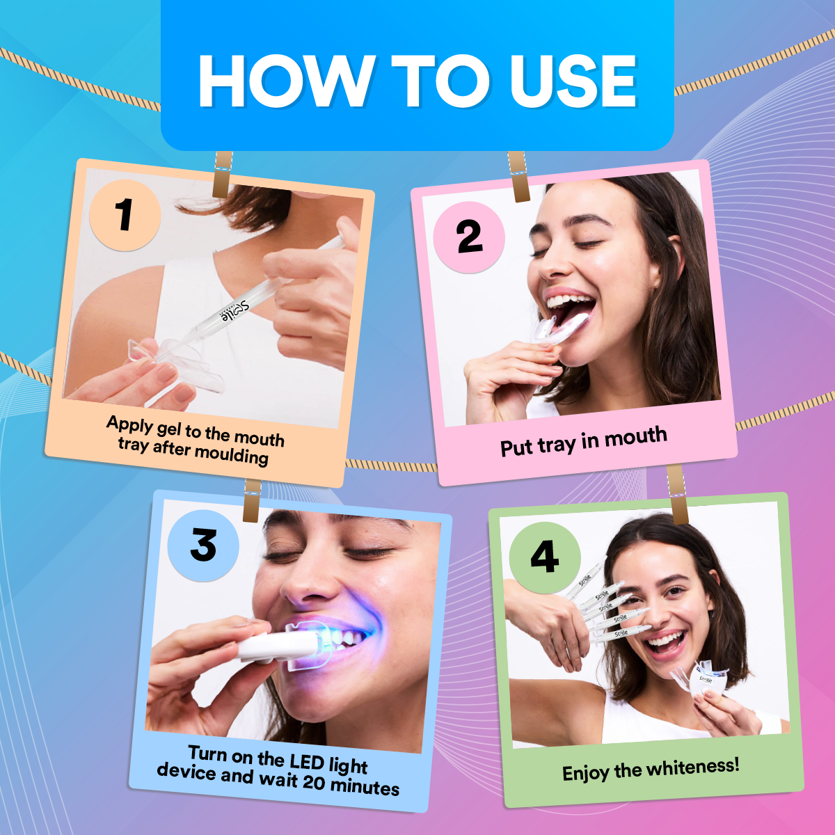 Advanced Teeth Whitening Kit PAP+